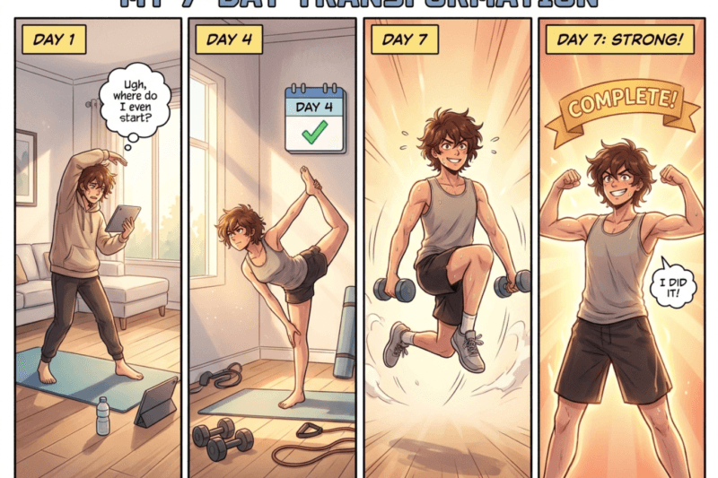 Part 1: 7-Day Workout for Beginners (See Results Immediately!)